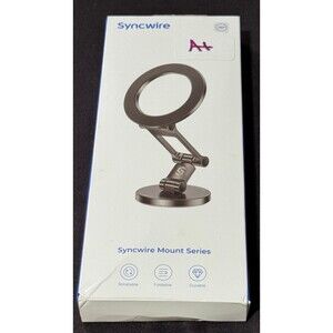 Magnetic car phone holder